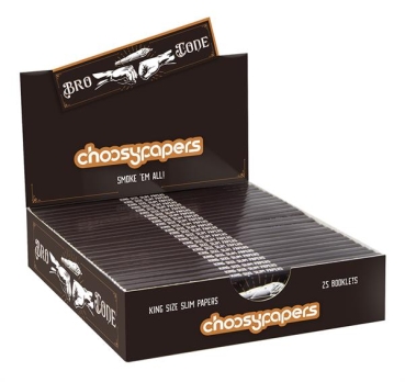 Choosypapers King Size Slim Zigarettenpapier Bro Code Papers